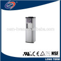 COMPRESSOR COOLING VERTICAL FLOOR STANDING HOT AND COLD WATER DISPENSER, CE / CB WATER DISPENSER WITH STORAGE CABINET OR FREEZER